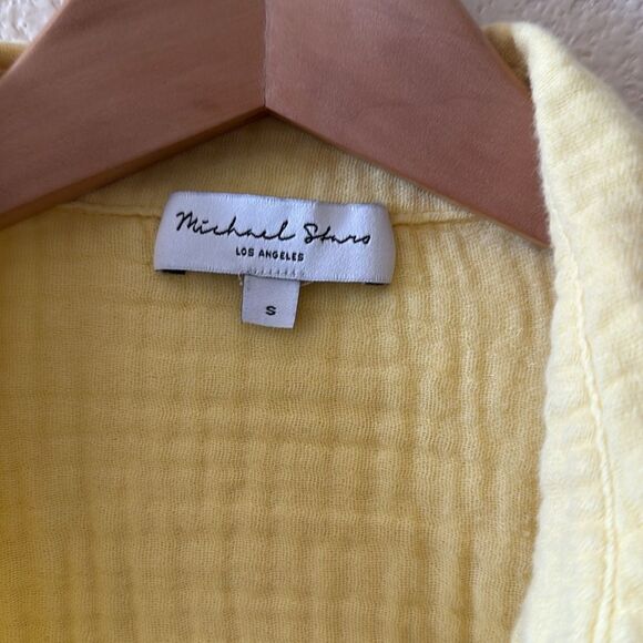 Michael Stars Leo Button Down Shirt Small - Picture 7 of 8